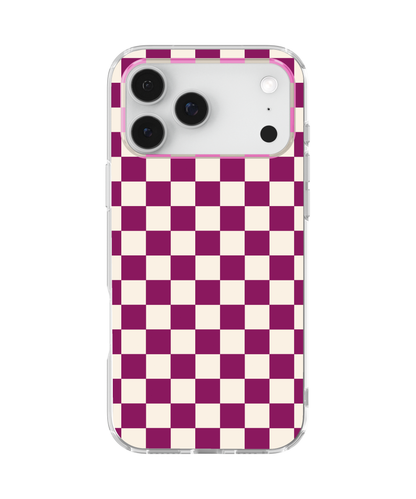 Velvet Checkers II Clear Case Insert