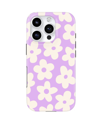 Lilac Big Blooms MagSafe Phone Case