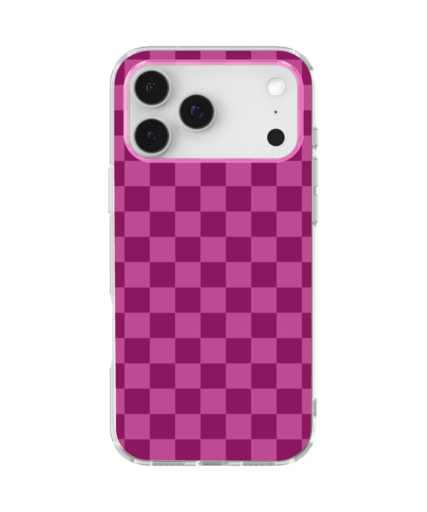 Velvet Checkers Clear Case Insert