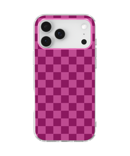 Velvet Checkers Clear Case Insert
