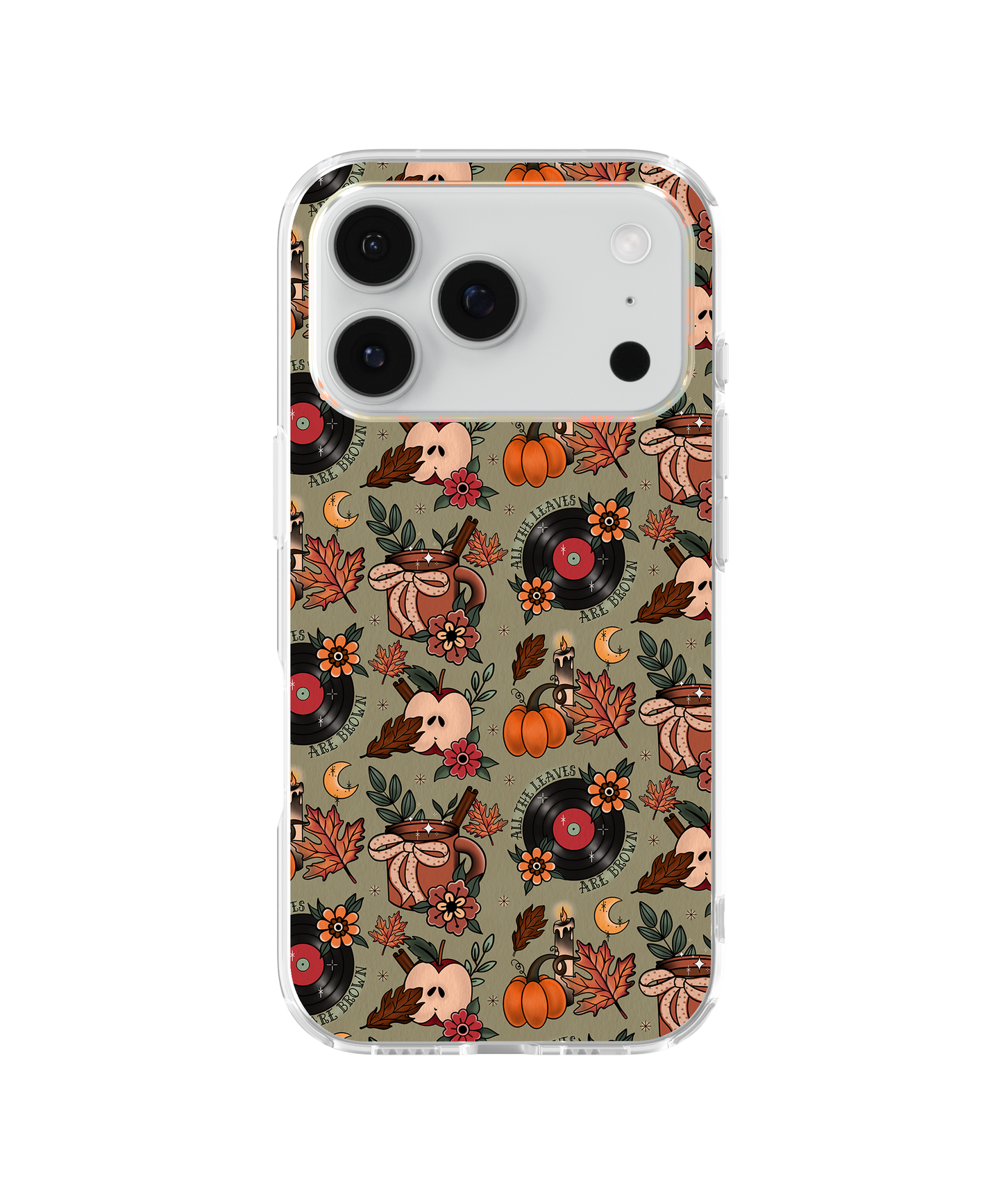 Autumn Ink Clear Case Insert