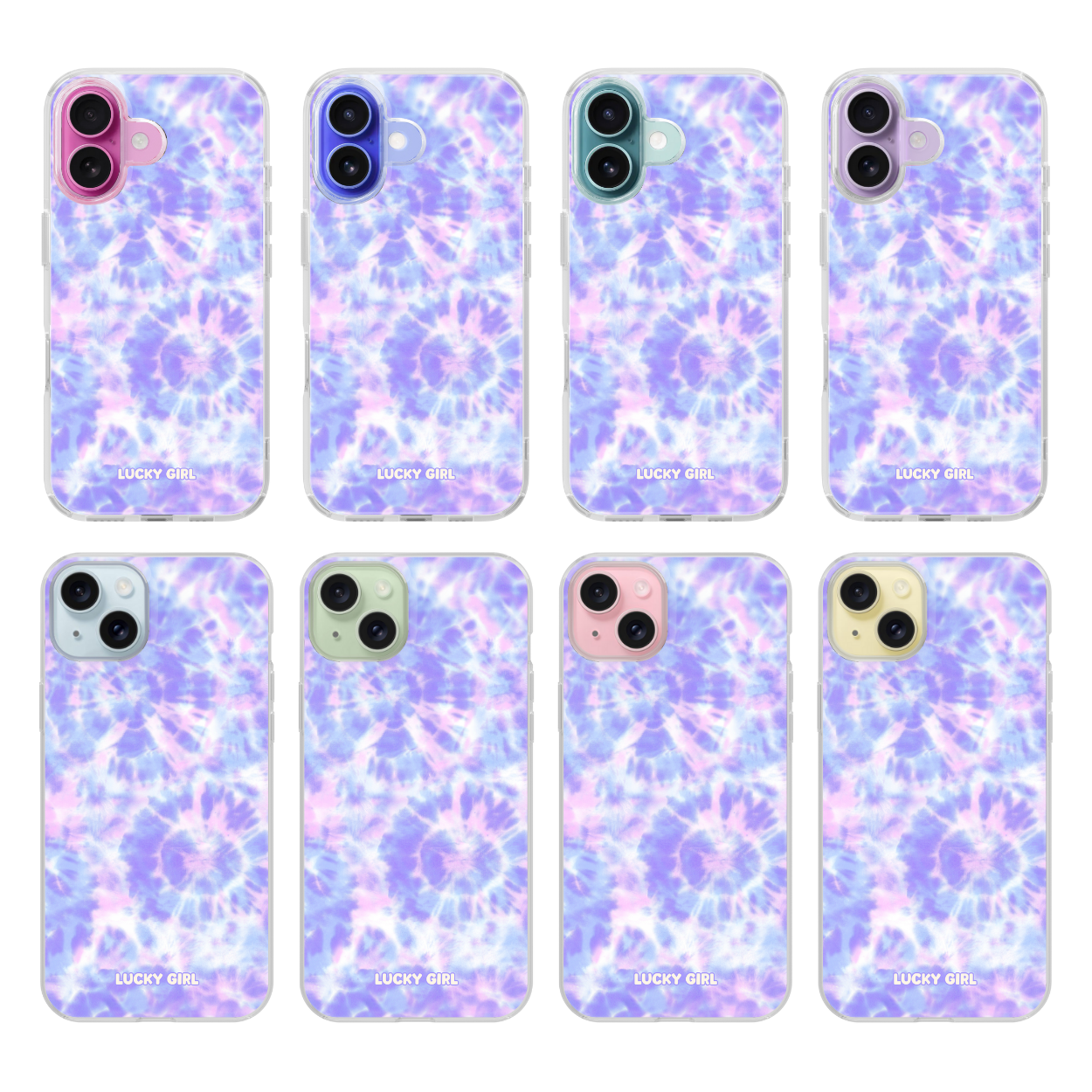 Periwinkle Prism Clear Case Insert