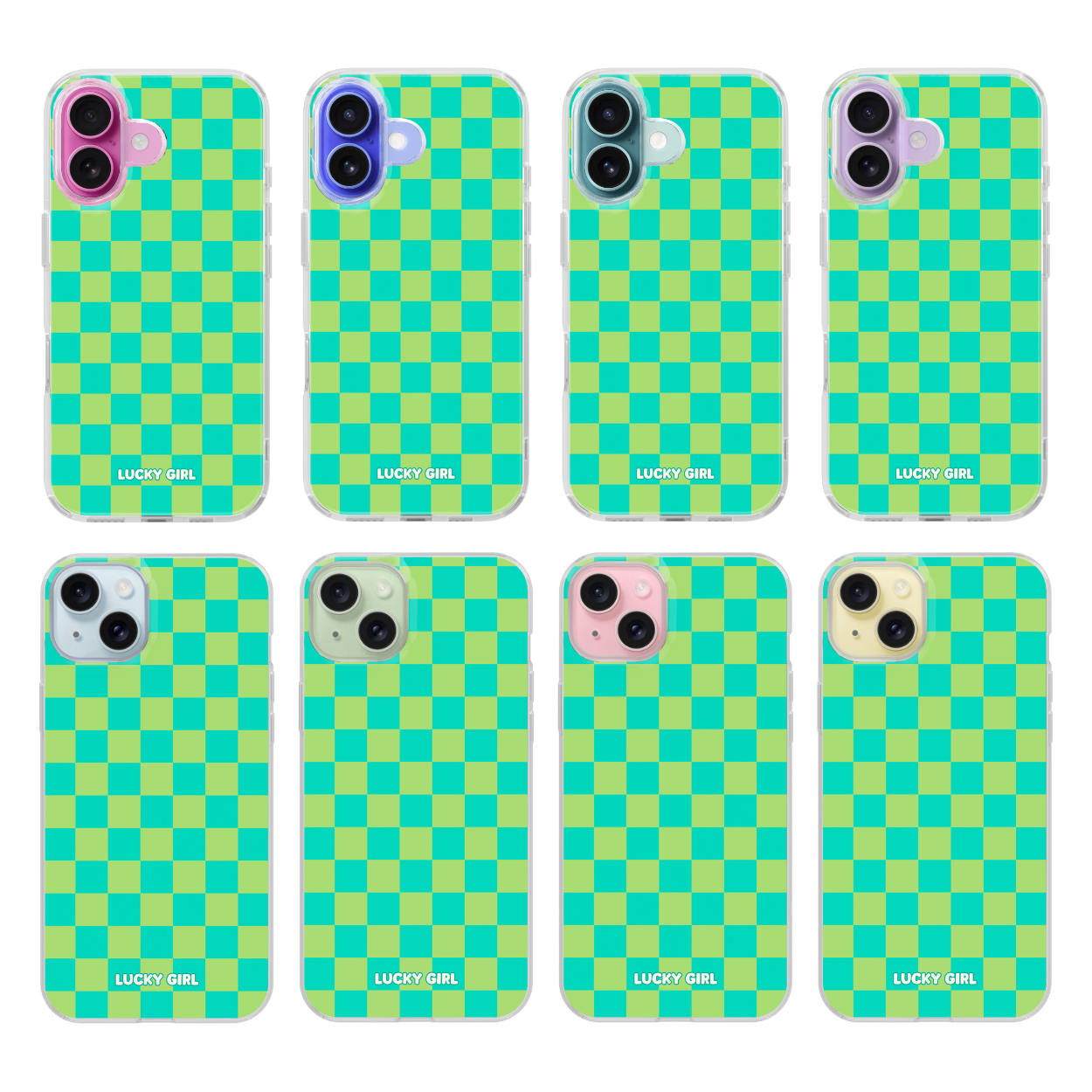 Gummy Bear Checkers Clear Case Insert