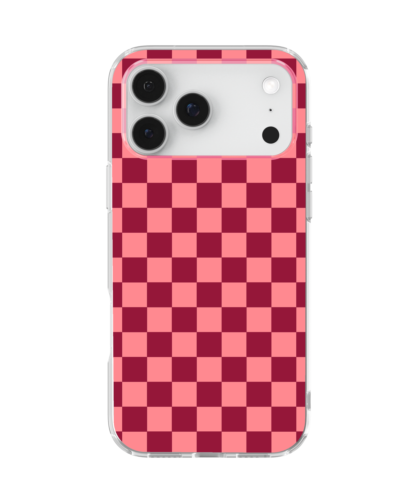 Love Checkers Clear Case Insert