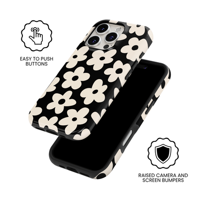 Onyx Big Blooms MagSafe Phone Case