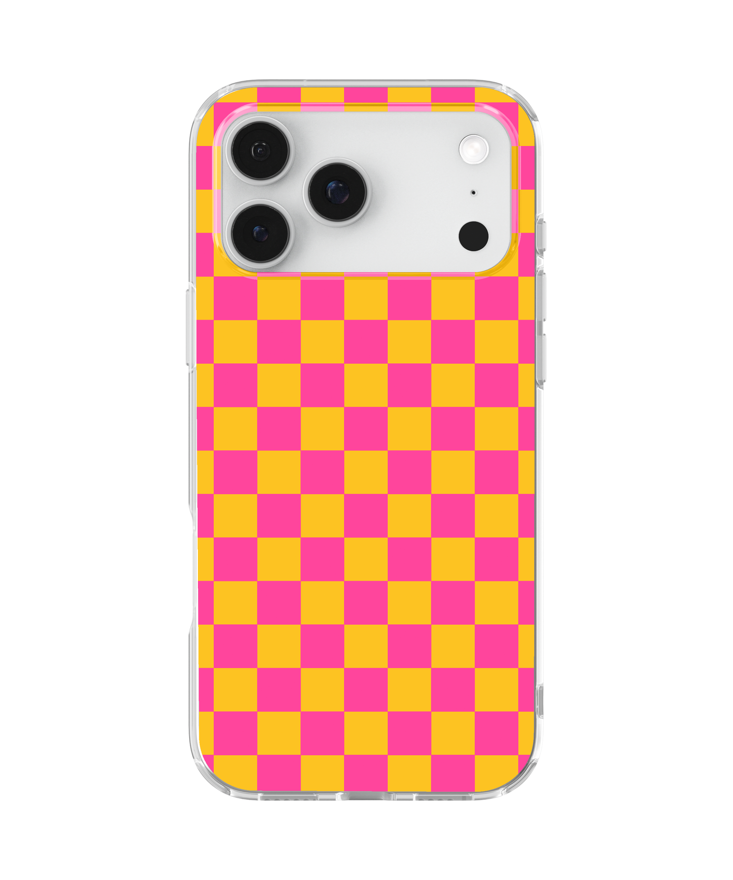 Pink Lemonade Checkers Clear Case Insert