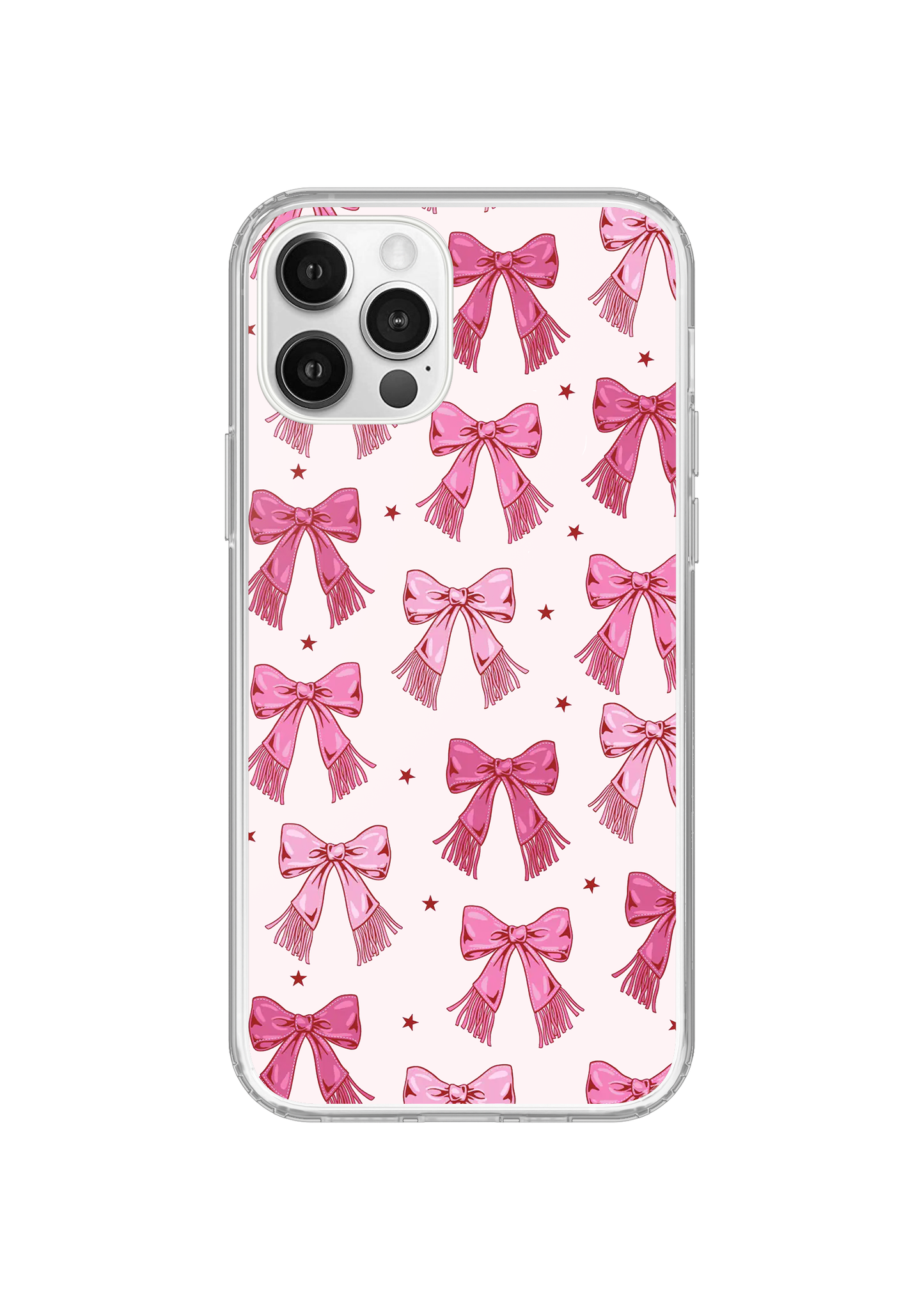 Blush Fringe Clear Case Insert