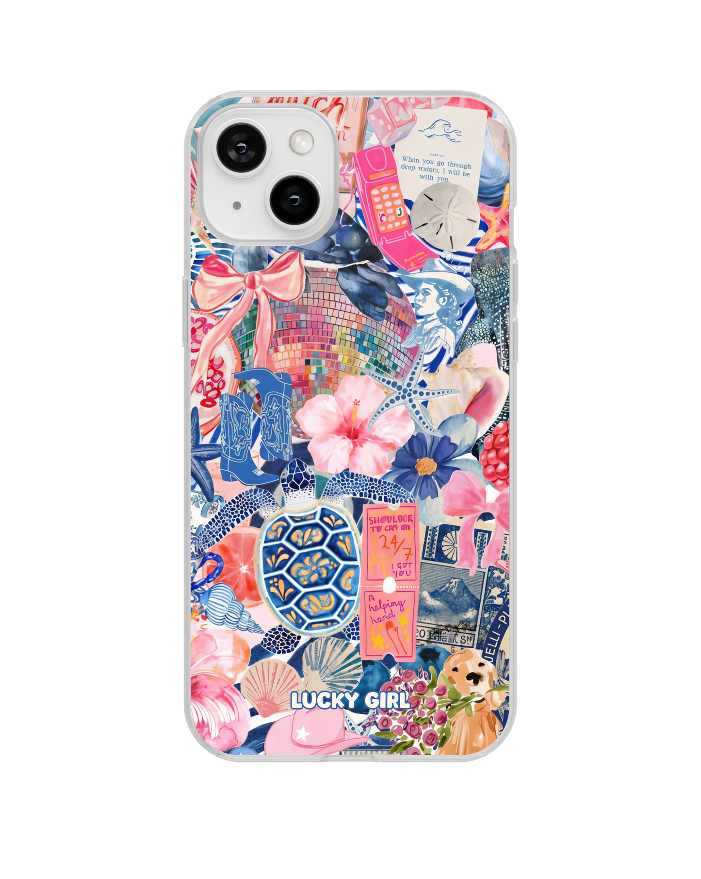 Seas the Day Clear Case Insert
