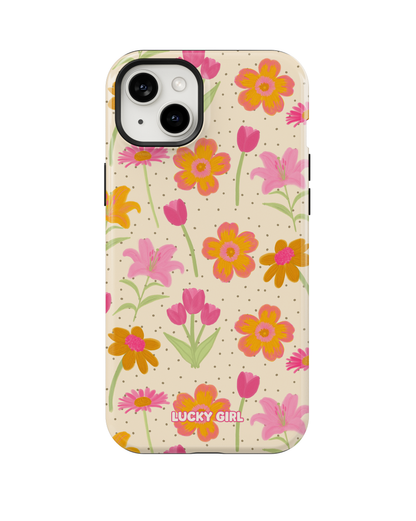 Polka Petals Phone Case