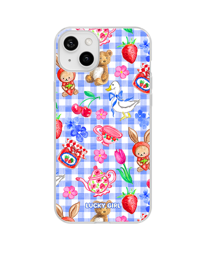 Gingham Goose Clear Case Insert