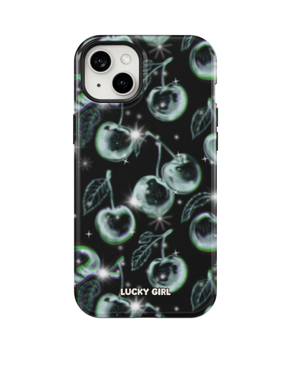 Chrome Cherries Phone Case