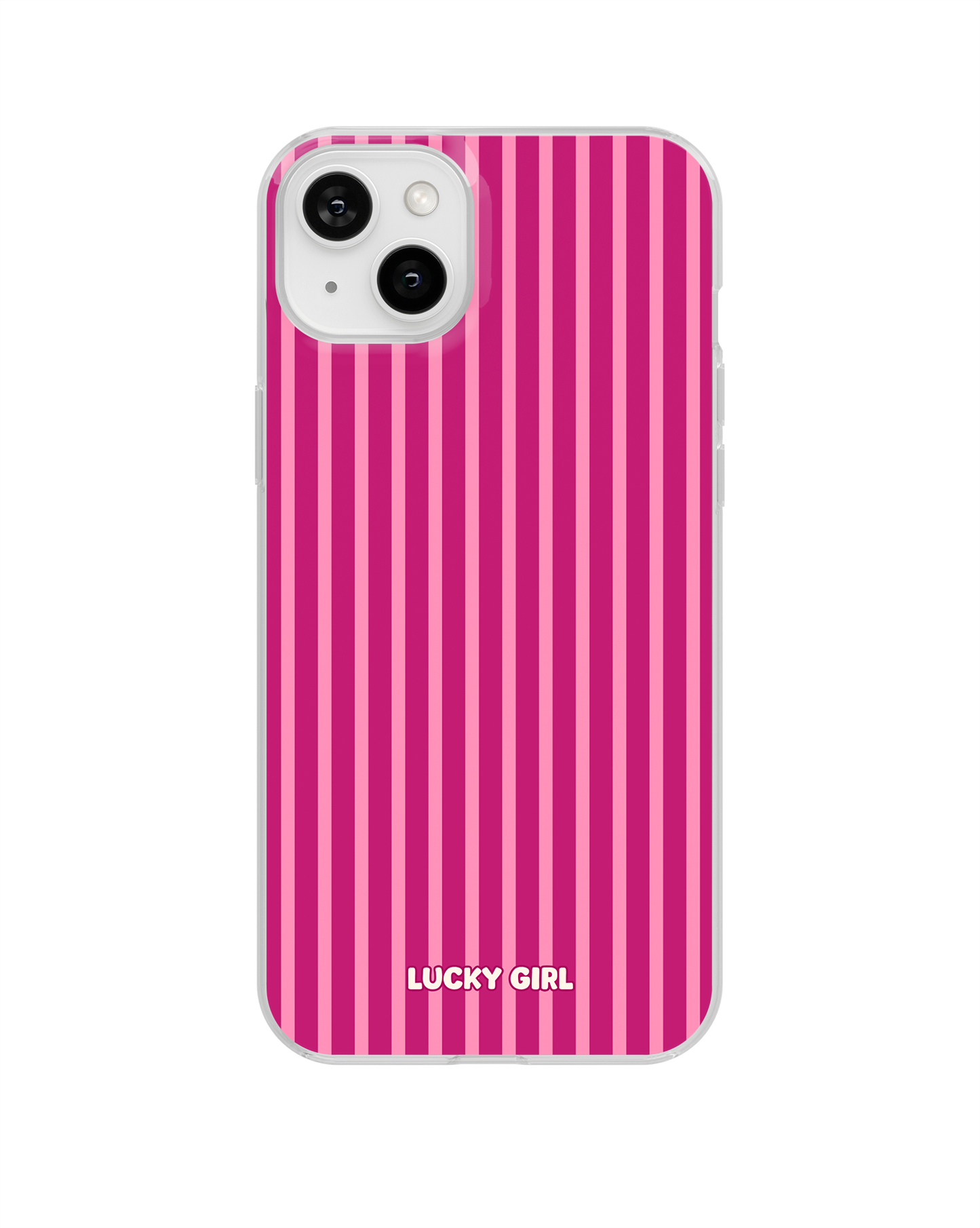 Berry Stripes Clear Case Insert