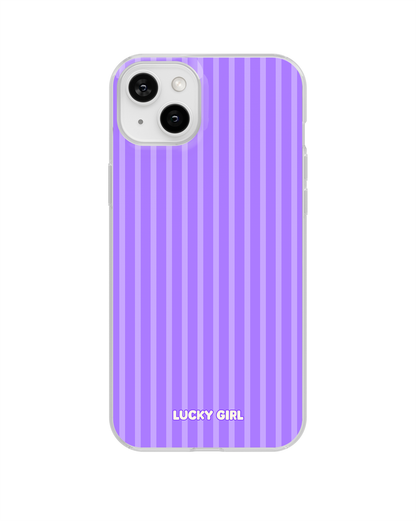 Ube Stripes Clear Case Insert