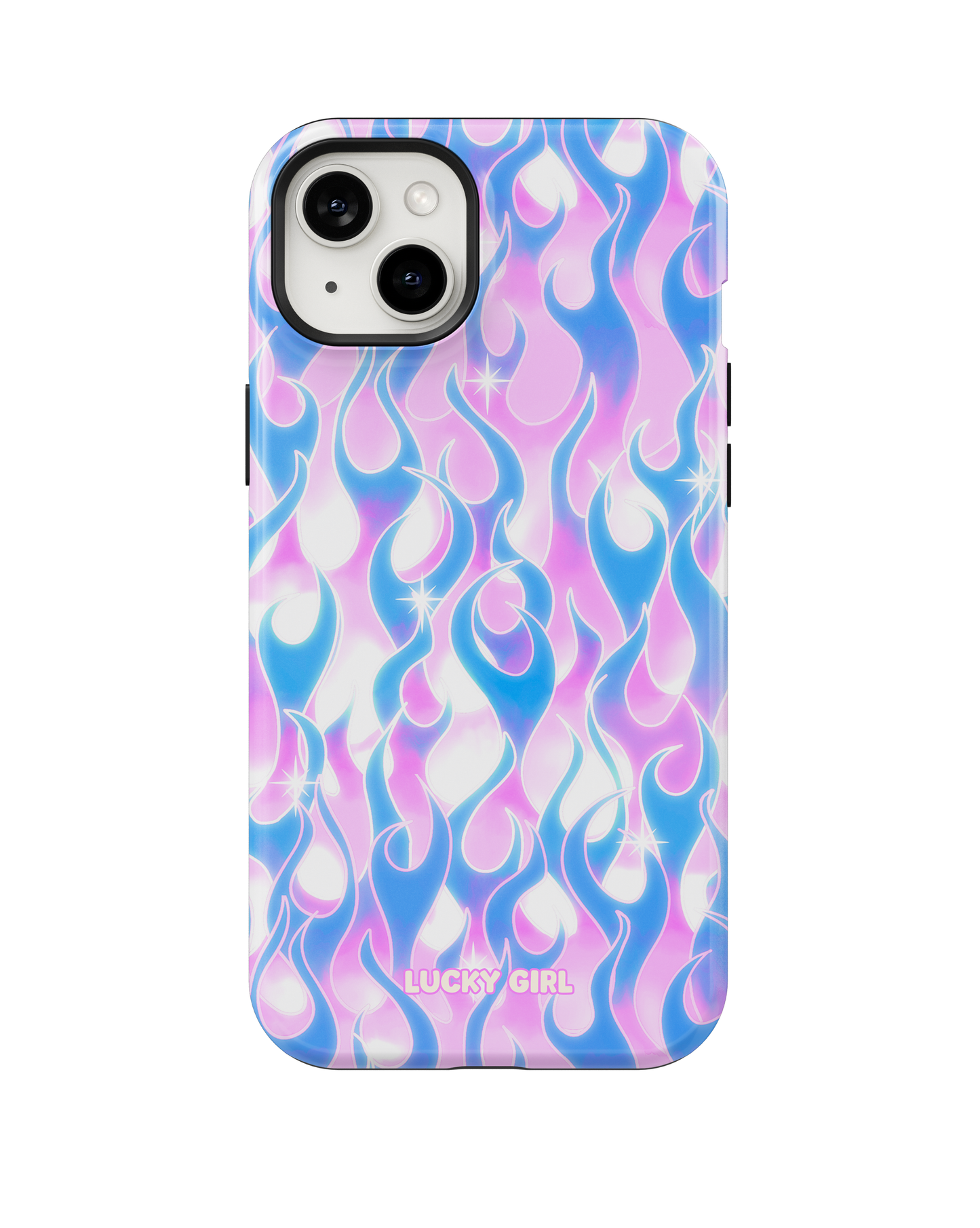 Ultraviolet Flames Phone Case