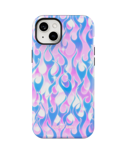 Ultraviolet Flames Phone Case