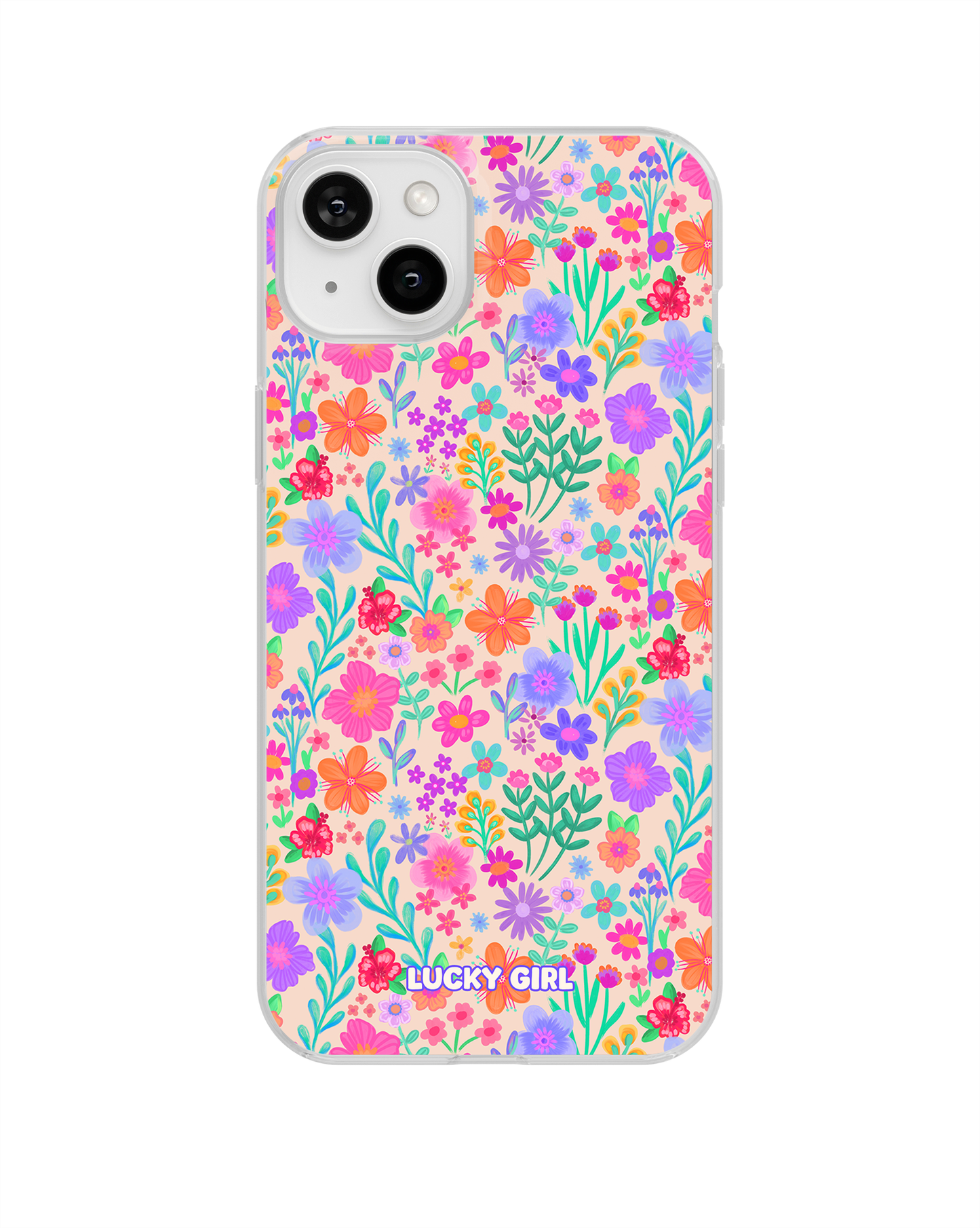Neon Garden Clear Case Insert