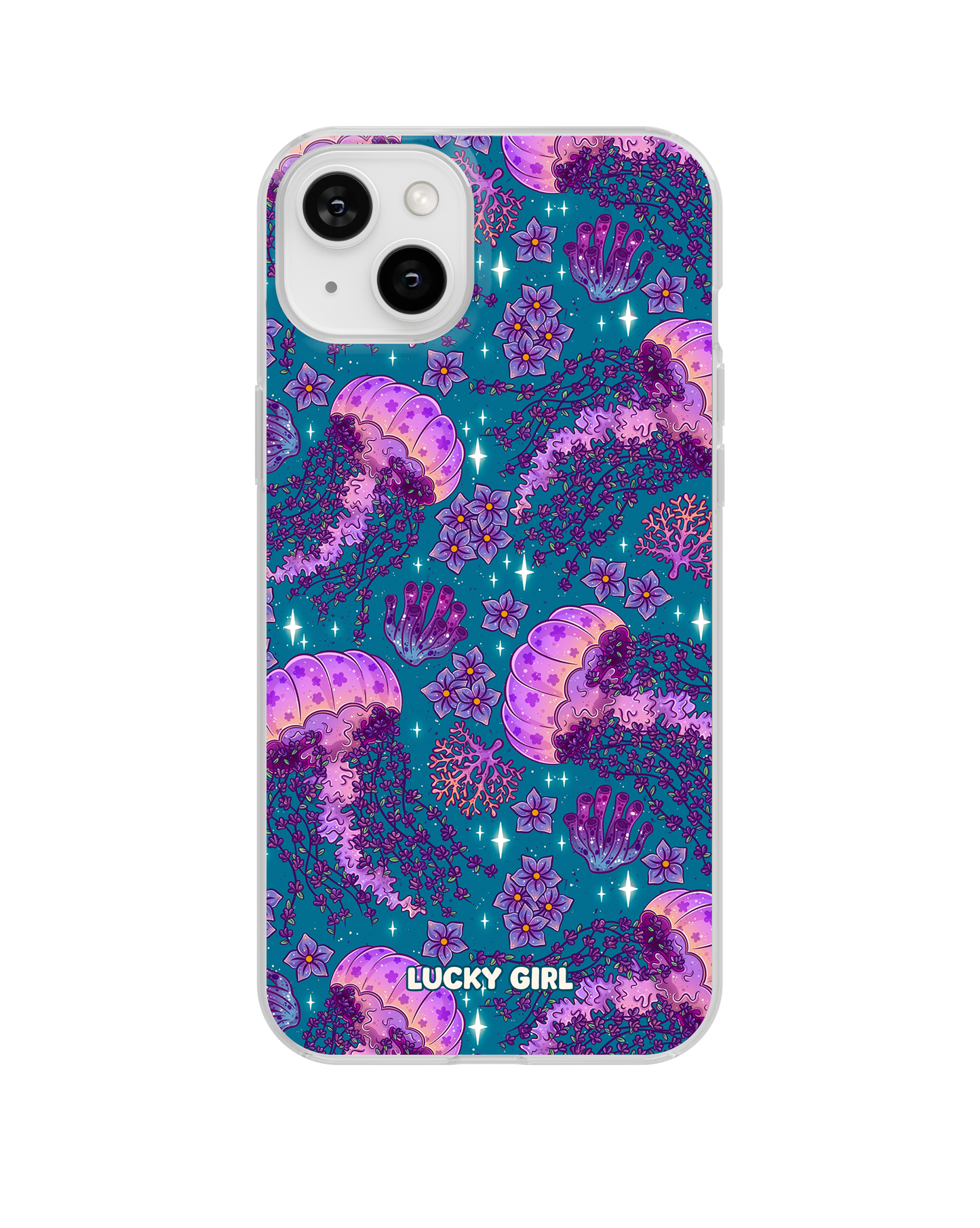 Jellyfish Dreams Clear Case Insert