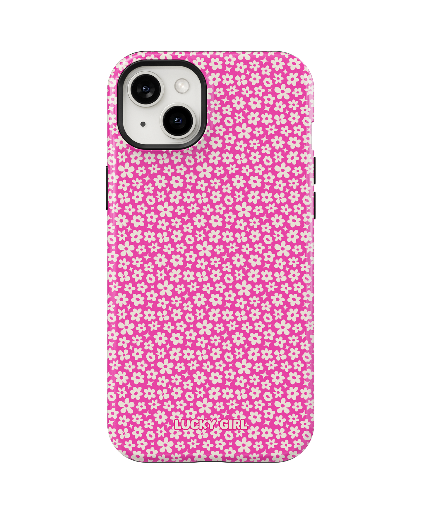 Raspberry Little Blooms Phone Case