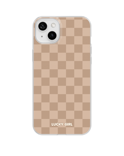 Chestnut Checkers Clear Case Insert