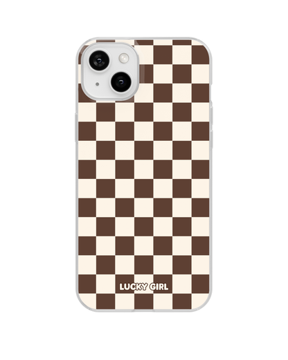 Espresso Checkers II Clear Case Insert