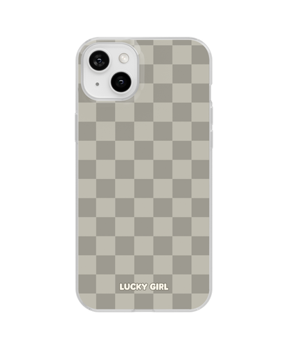 River Rock Checkers Clear Case Insert