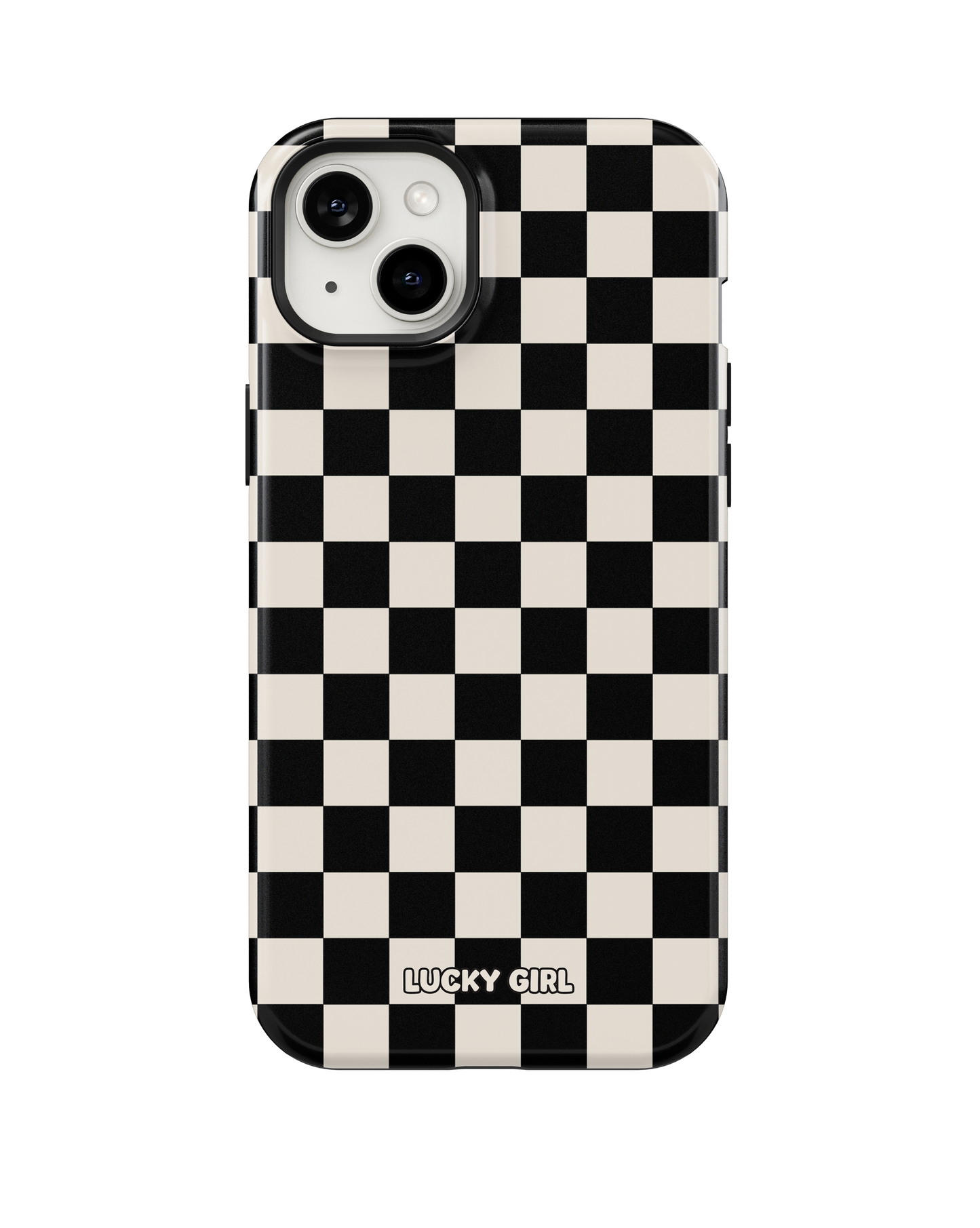Onyx Checkers II Phone Case
