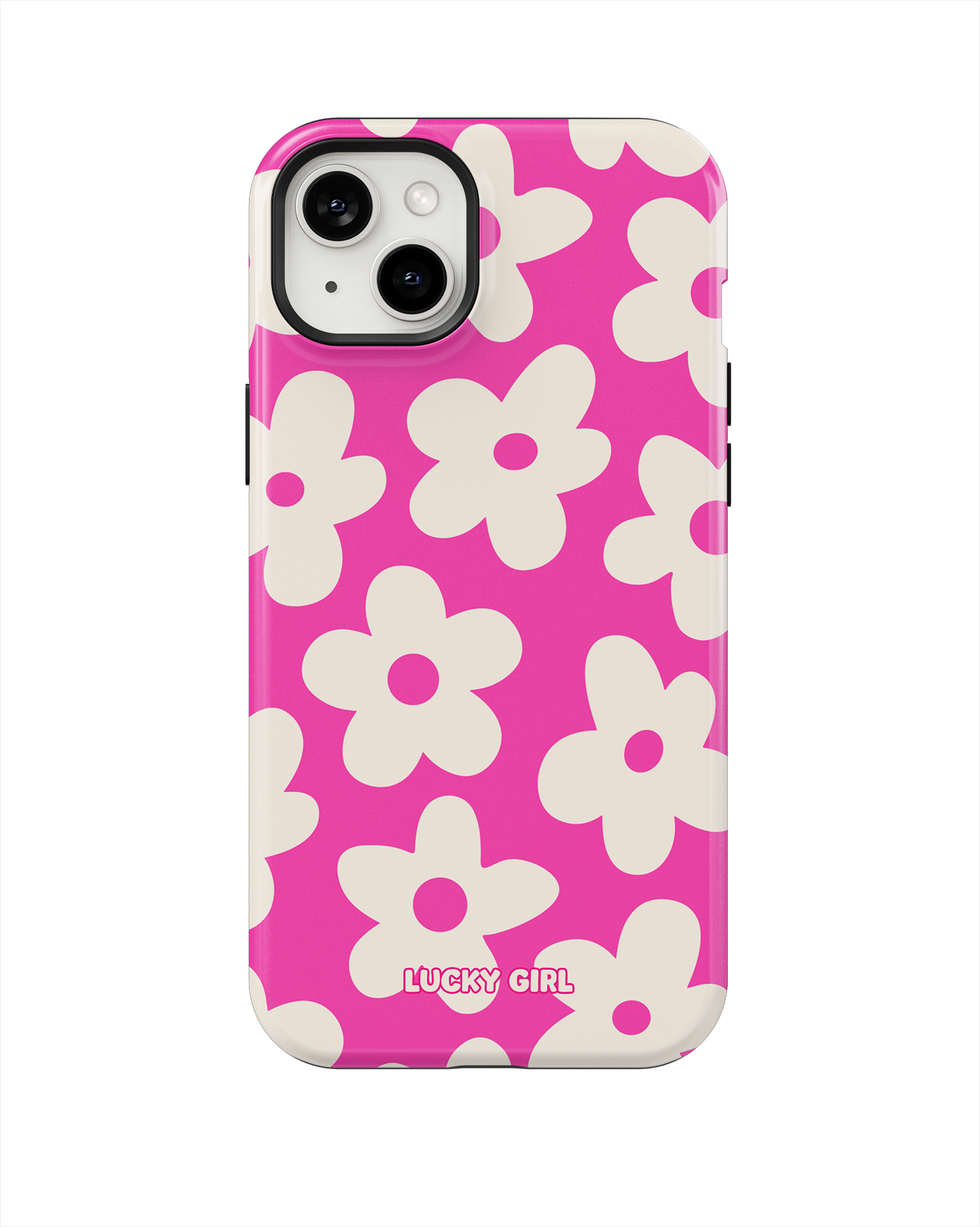 Raspberry Big Blooms Phone Case