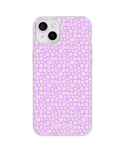 Lavender Little Blooms Clear Case Insert