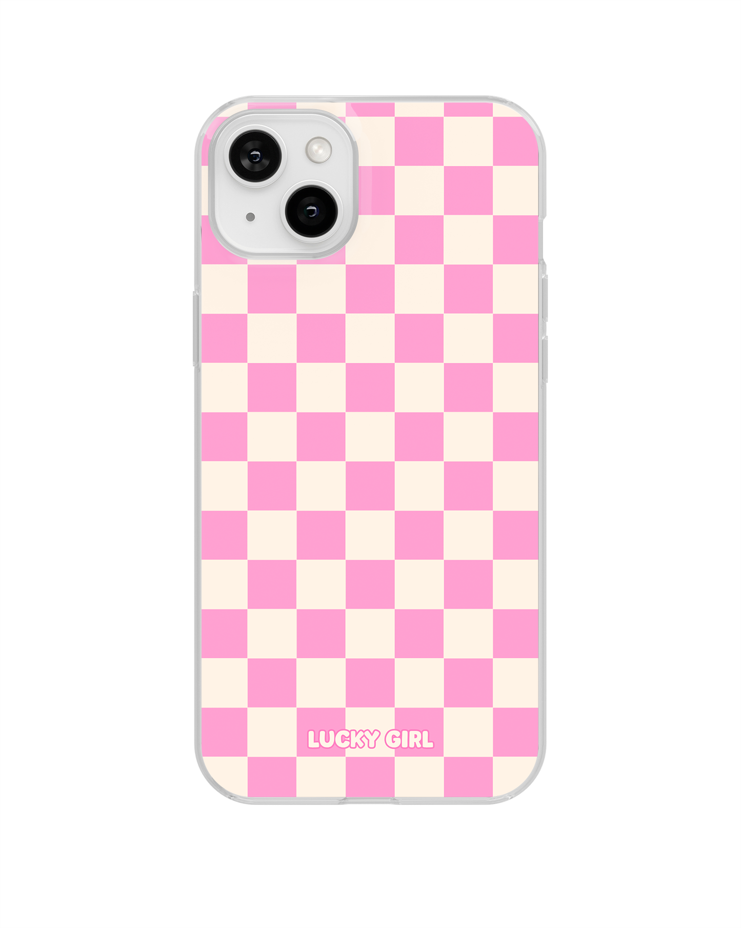 Bubblegum Checkers II Clear Case Insert