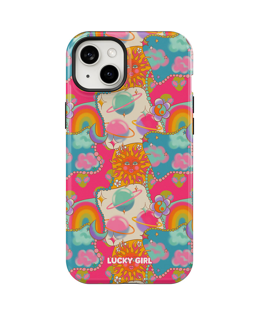 Neon Cosmos Phone Case