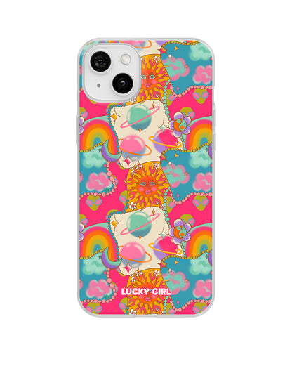 Neon Cosmos Clear Case Insert