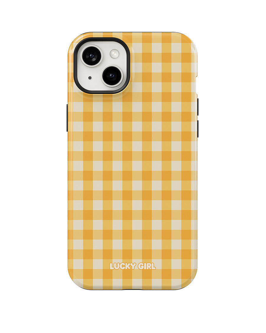 Sunshine Gingham Phone Case
