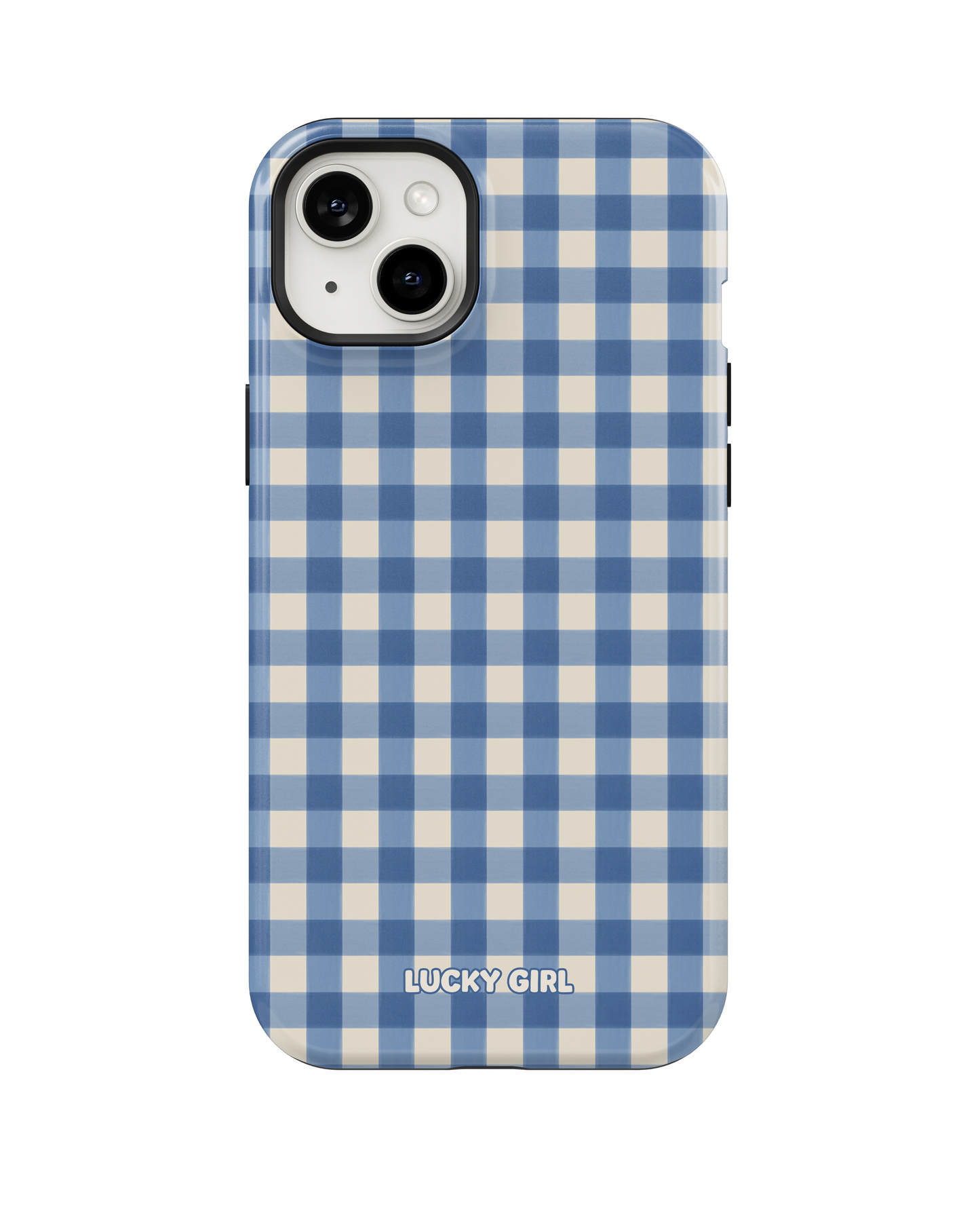 Blueberry Gingham Phone Case
