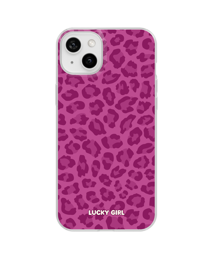 Velvet Leopard Clear Case Insert
