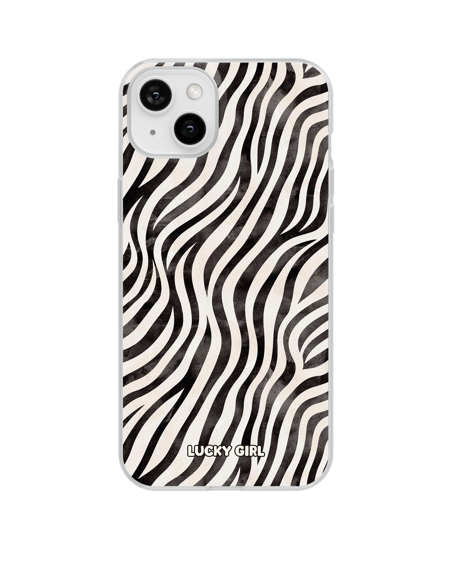 Classic Zebra Clear Case Insert