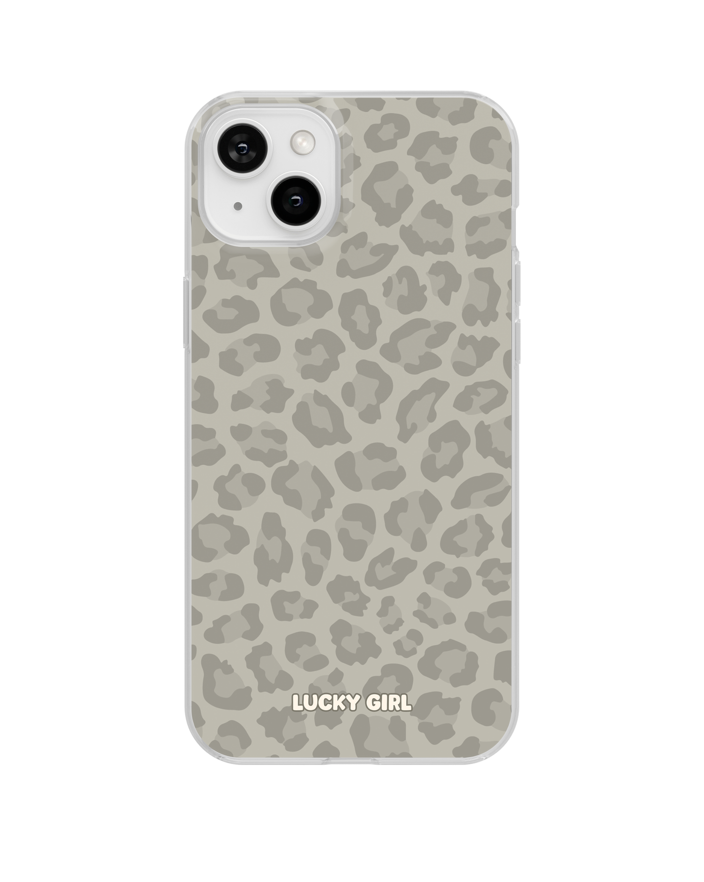 River Rock Leopard Clear Case Insert