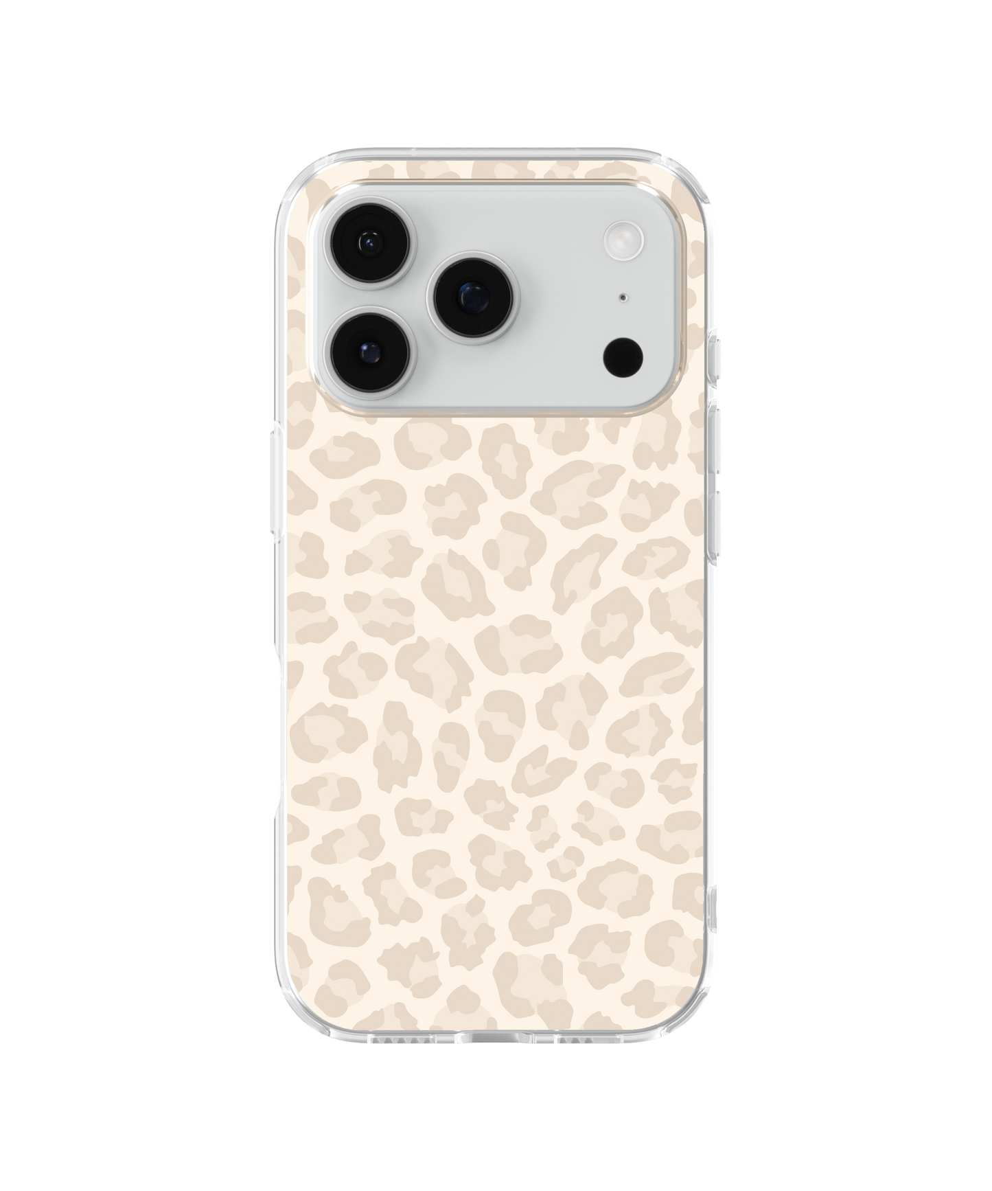 Vanilla Milkshake Leopard Clear Case Insert