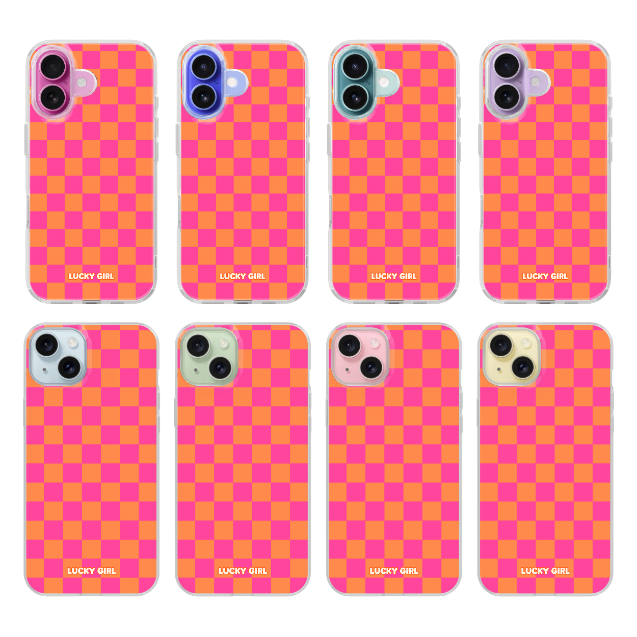 Sunkissed Checkers Clear Case Insert