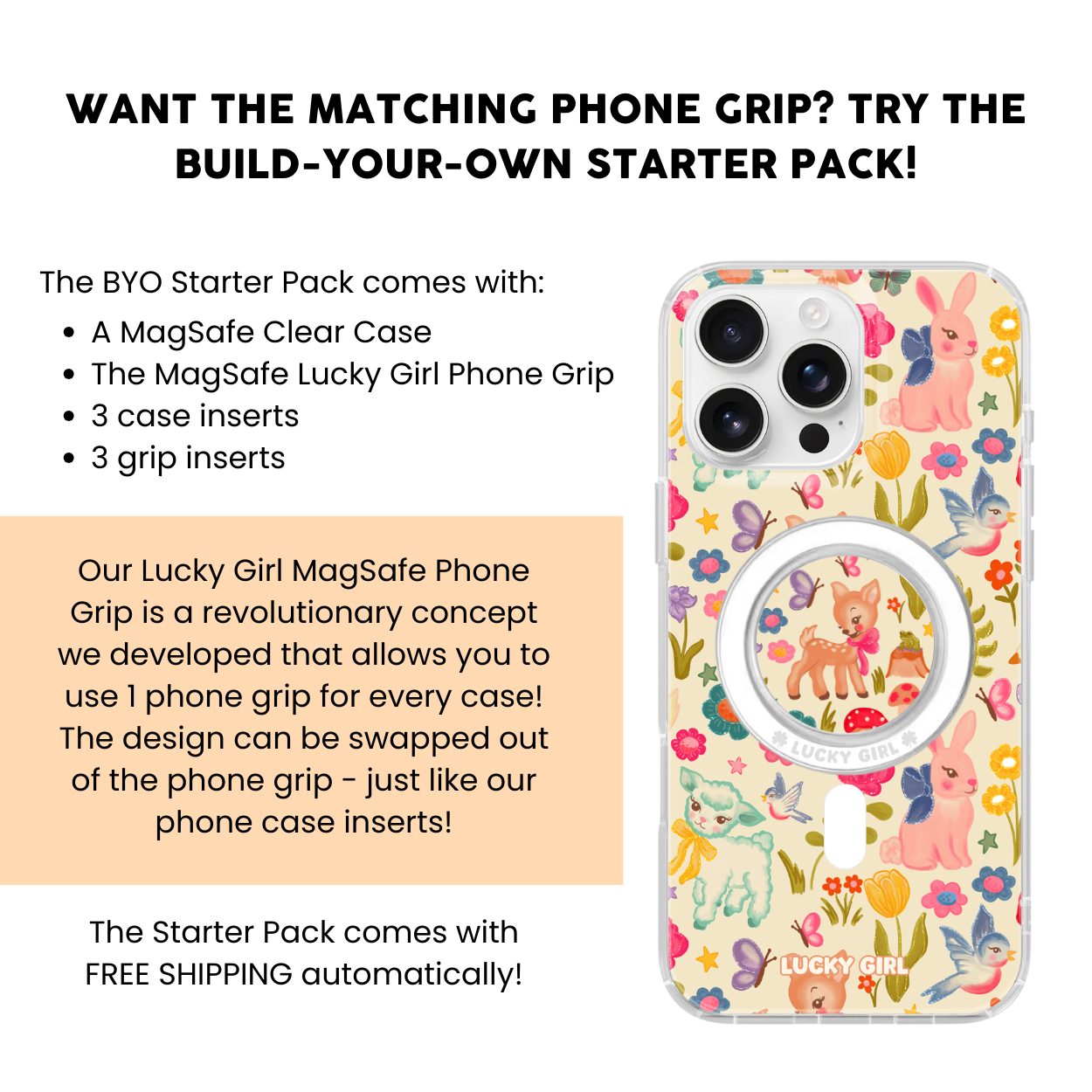 Fable Forest Clear Case Insert