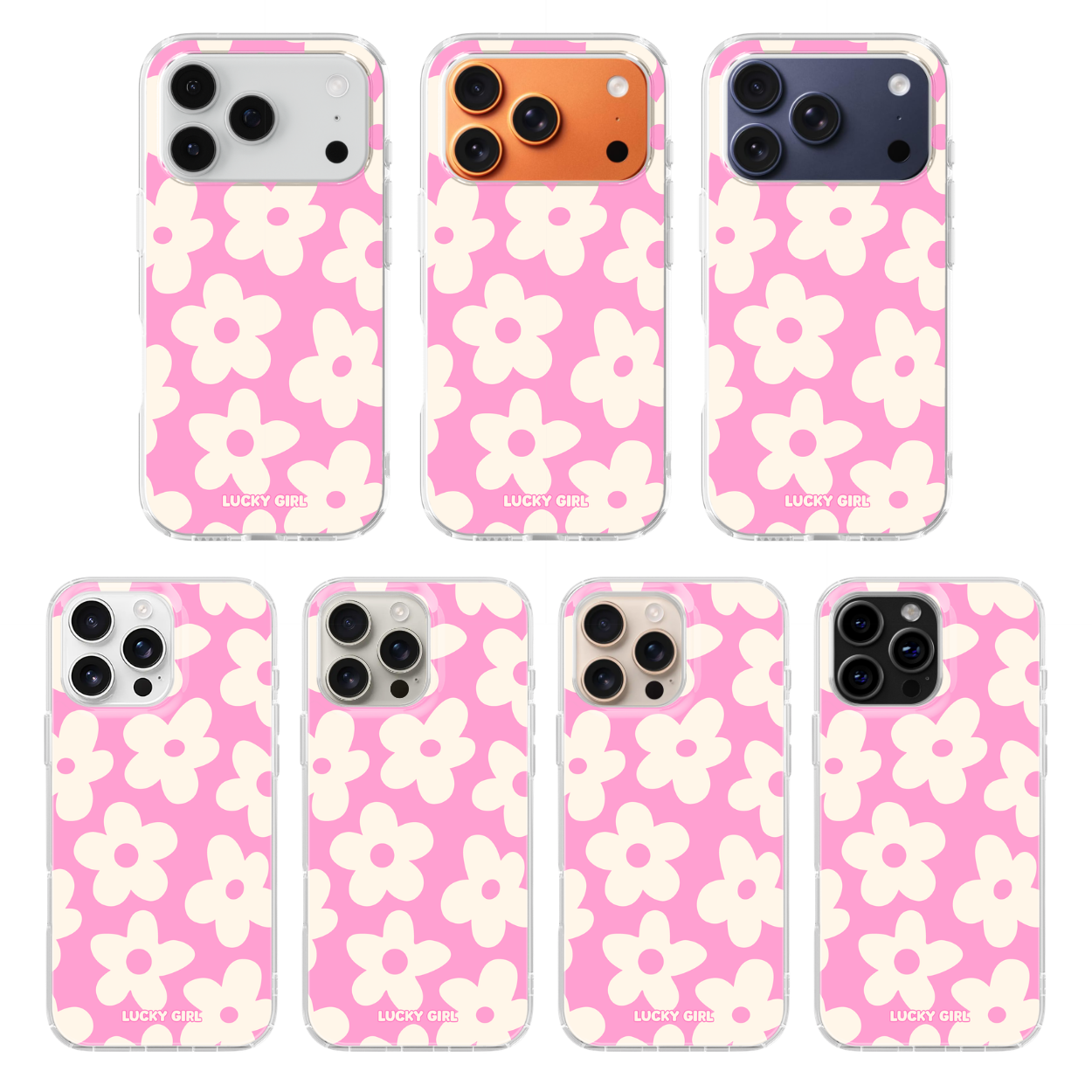 Bubblegum Big Blooms Clear Case Insert