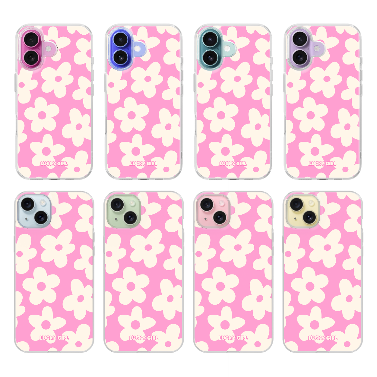 Bubblegum Big Blooms Clear Case Insert