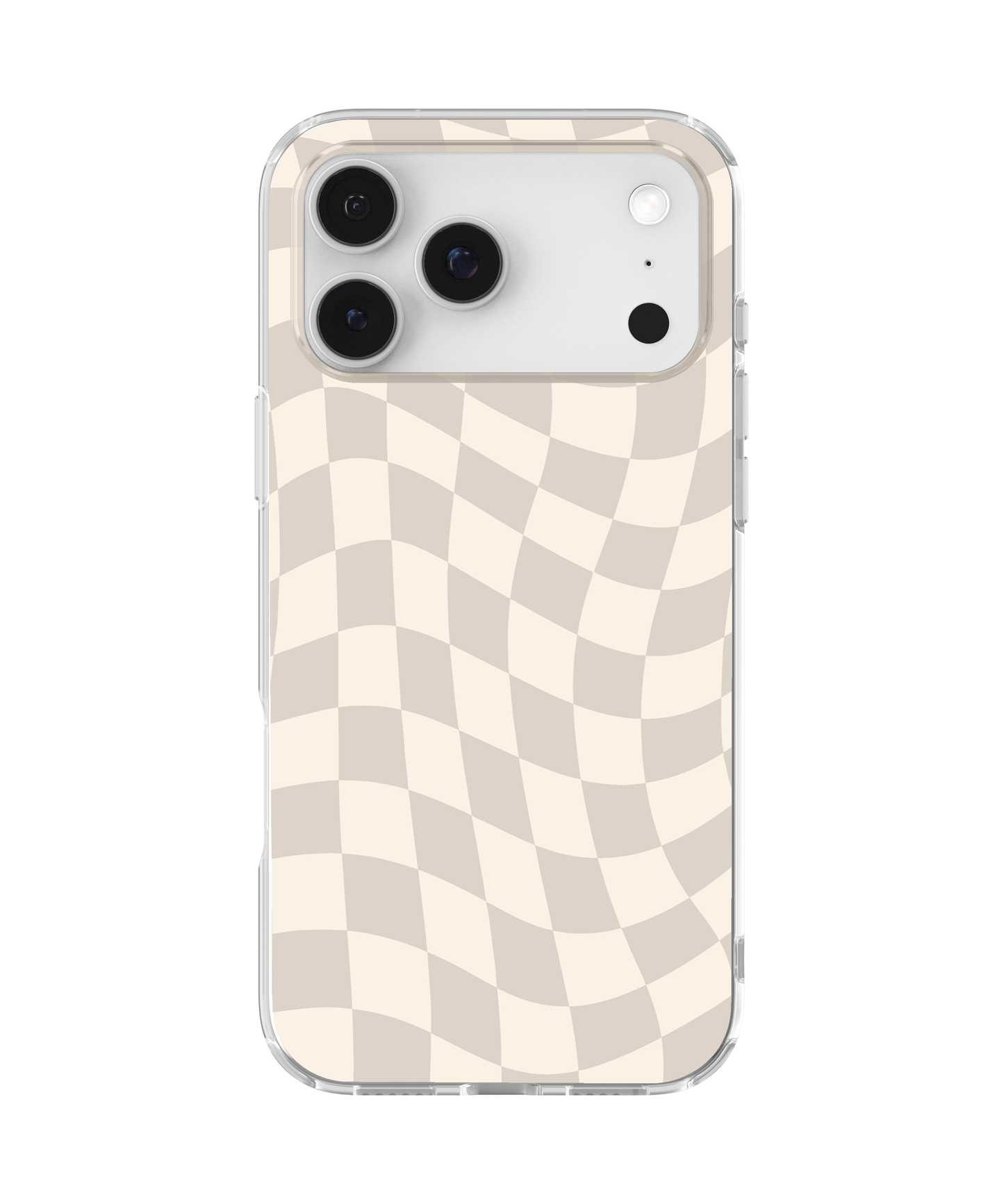 Dust Bunny Wavy Checkers II Clear Case Insert
