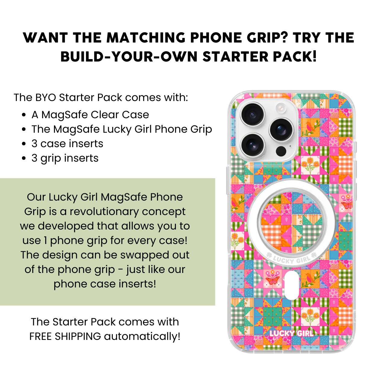 Picnic Season Clear Case Insert