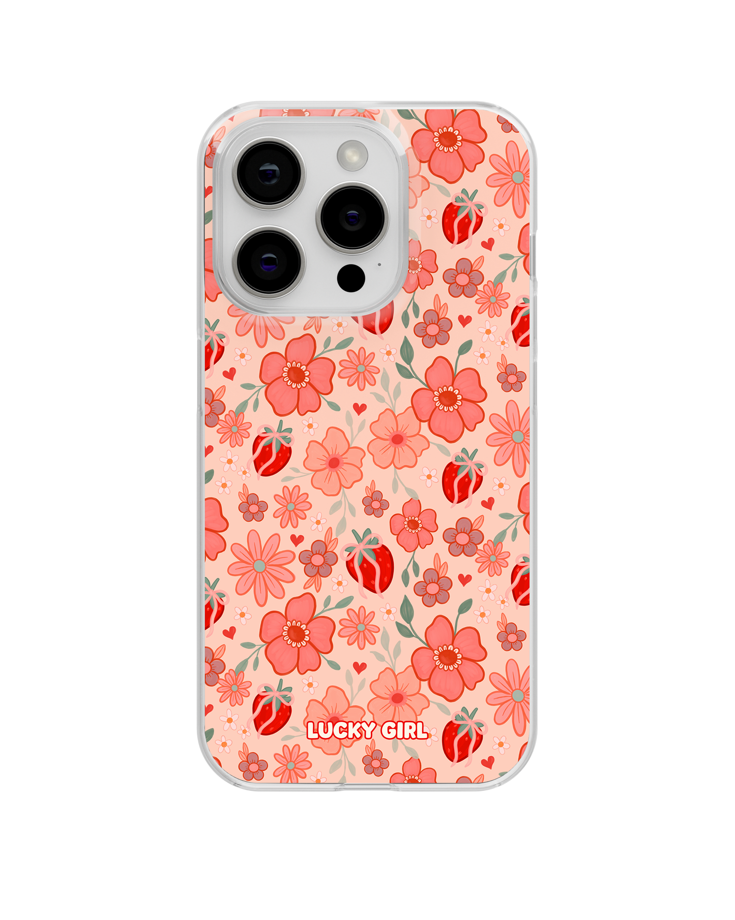 Strawberry Fields Clear Case Insert