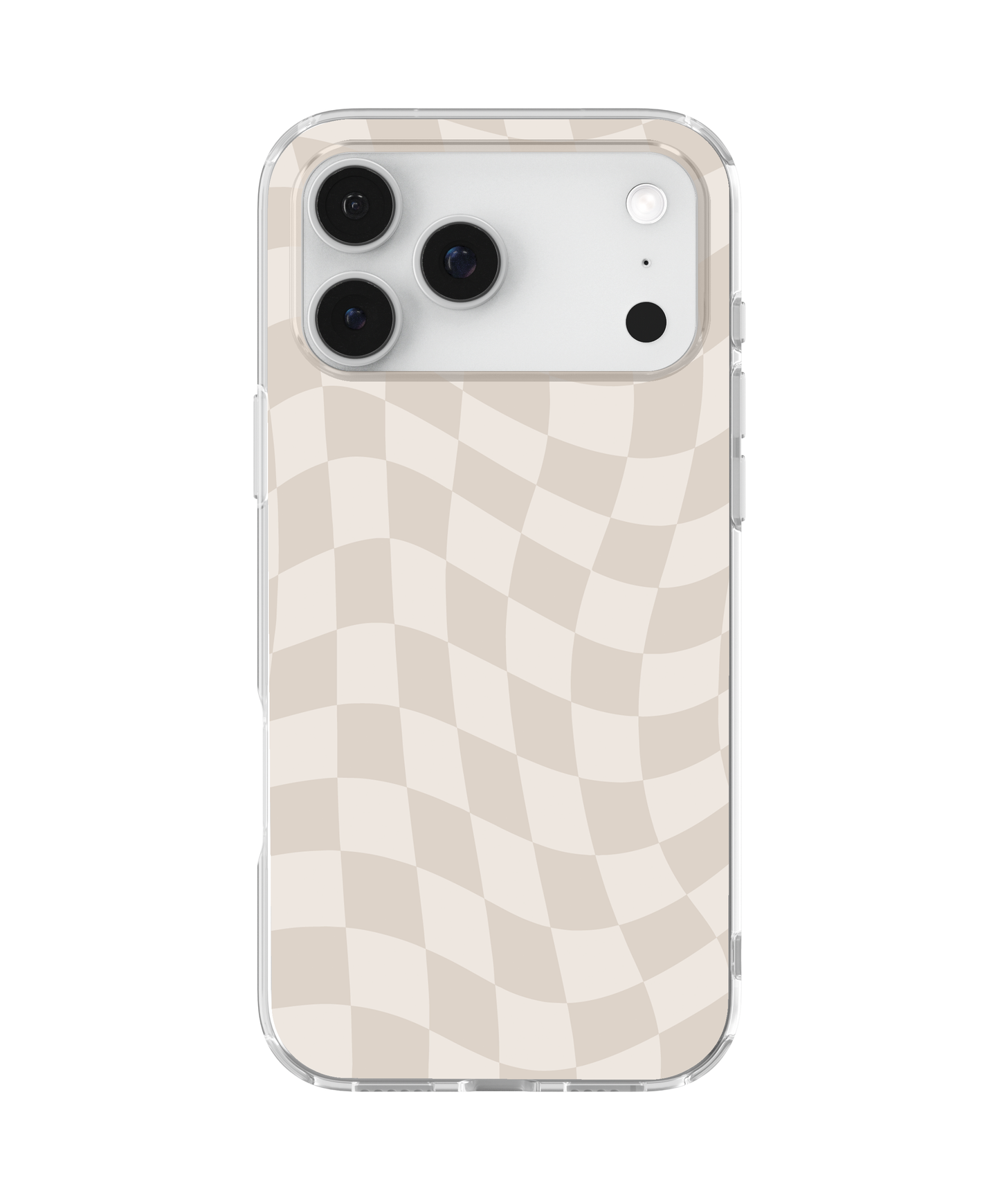 Dust Bunny Wavy Checkers Clear Case Insert