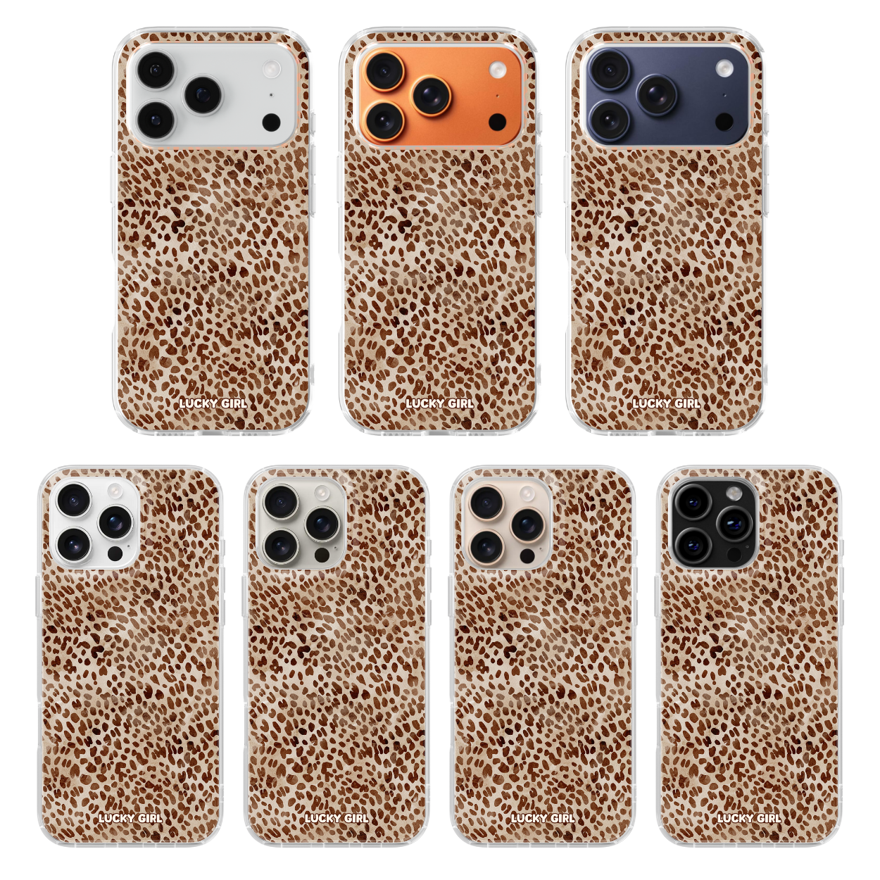 Chai Cheetah Clear Case Insert