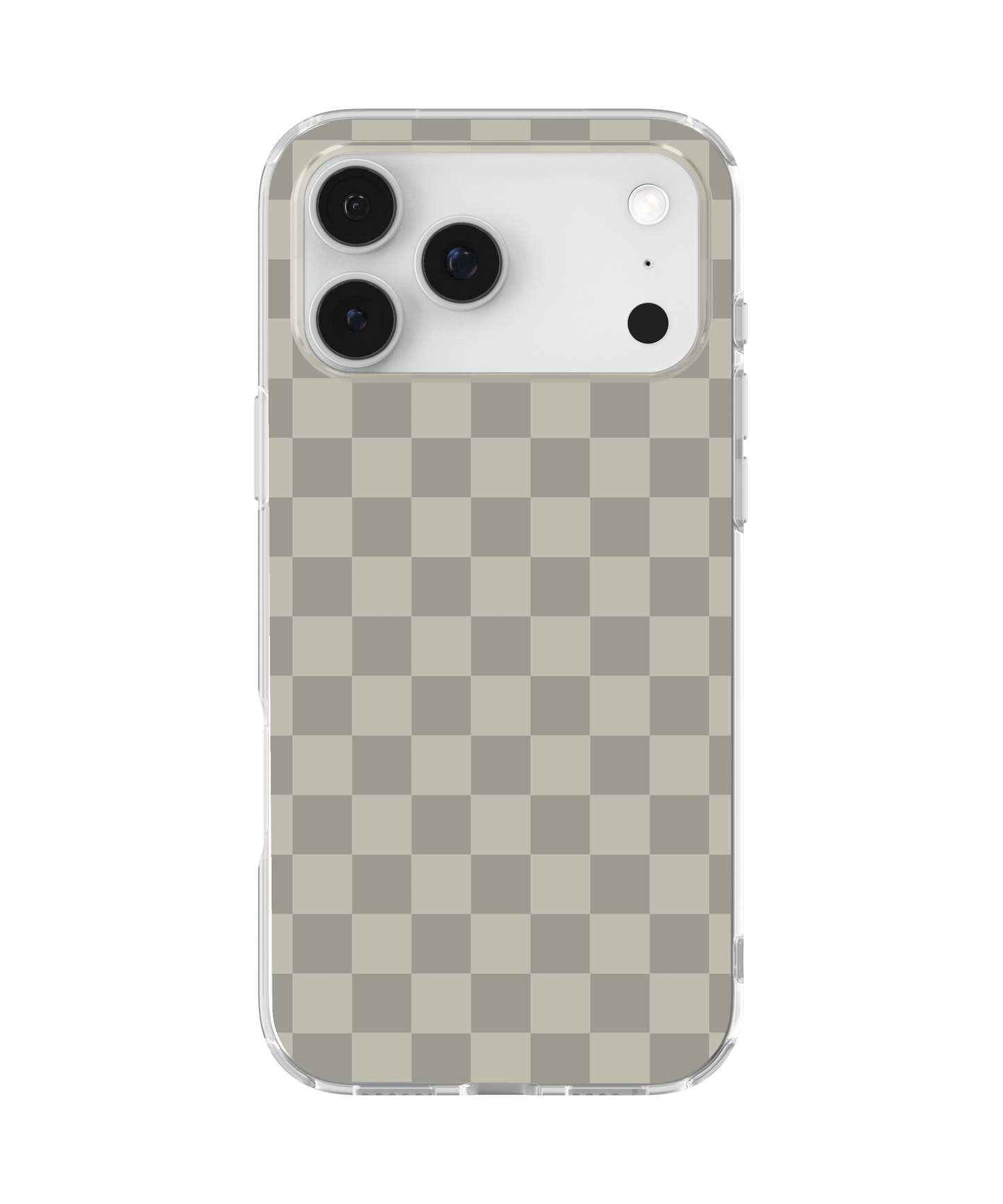 River Rock Checkers Clear Case Insert