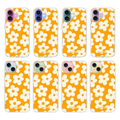 Creamsicle Big Blooms Clear Case Insert