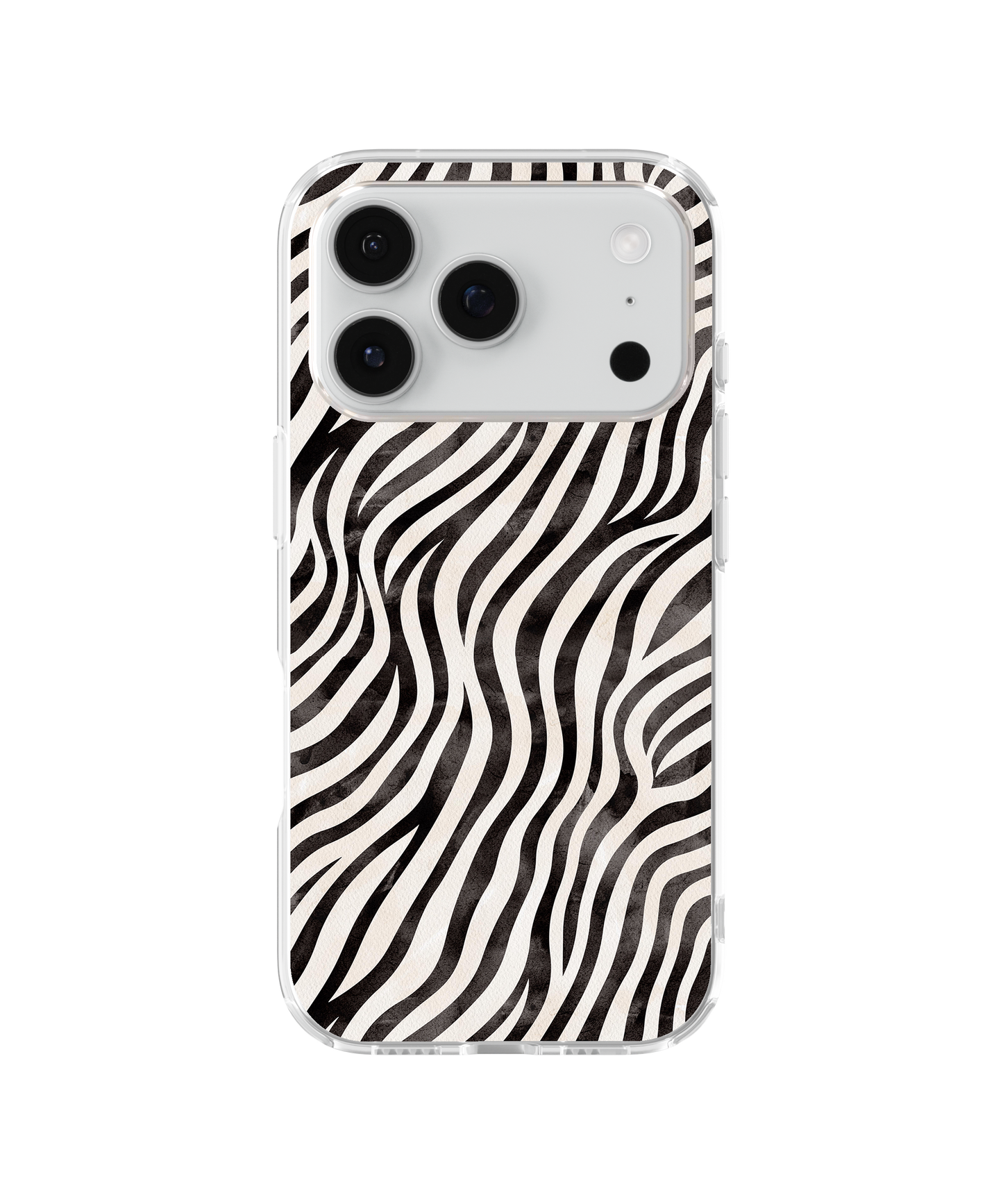 Classic Zebra Clear Case Insert