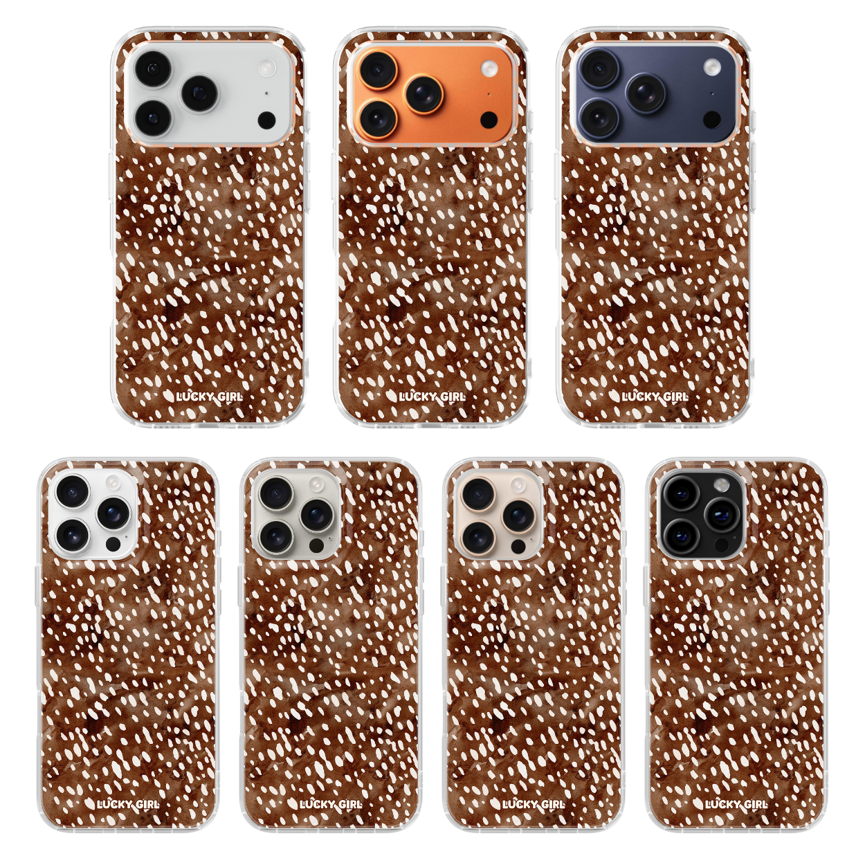 Spotted Doe Clear Case Insert
